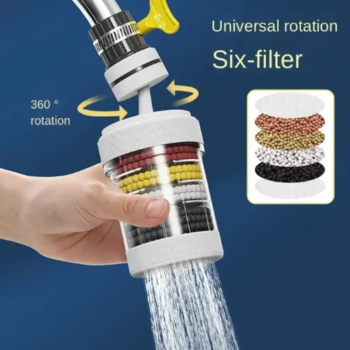 6 layer water filter