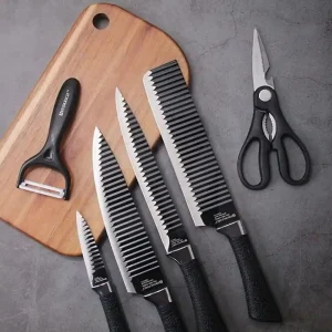 Premium Stainless Steel Kitchen Knife Set